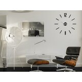 Zidni satovi carlo black HMCNH057-black (moderni zidni sat)