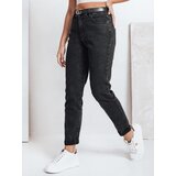 DStreet Jeansy damskie mom fit czarne | Shoptok.si