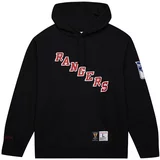 Mitchell And Ness muški New York Rangers Game Vintage Logo pulover sa kapuljačom