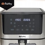  XXL 1200W LCD touch cvrtnik na zrak brez ma&amp;scaron;čobe 8L Air fryer Slike