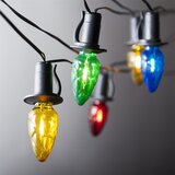  Set za proširenje LED spoljna girlanda CONE FILAMENT 20xE10 14m višebojna / topla bela IP44 | Eponuda.com