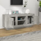TV ormarić boja betona 102x35x45 cm od konstruiranog drva | Eponuda.com