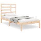 vidaXL Posteljni okvir trden les 75x190 cm, (20906877) Cene