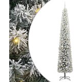 vidaXL Umestno božično drevo Zelena 270 cm PVC in Jeklo in Plastika | Shoptok.si