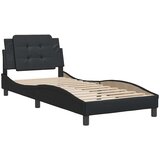  Okvir za krevet bez madraca Zadar crni 80 x 200 cm od umjetne kože | shoptok.hr