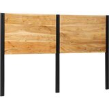 vidaXL Uzglavlje 160 cm Puno drvo bagrem i željezo | shoptok.hr
