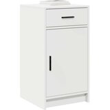 vidaXL Beli Les Srednji Bife Pravokoten Sodobni | Shoptok.si