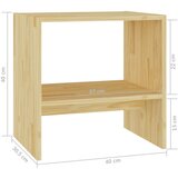  Noćni ormarići 2 kom 40 x 30,5 x 40 cm od masivne borovine | shoptok.hr