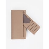 Shelvt Beige large women's wallet | shoptok.hr