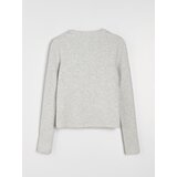 Sinsay Pamučna slim fit majica dugih rukava | shoptok.hr