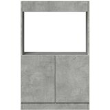 vidaXL Visoka komoda siva boja betona 63x33x100 cm konstruirano drvo | shoptok.hr