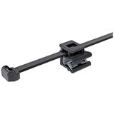 Hellermann Tyton 156-03064 T50ROSEC5B-PA66W-BK vezice 200 mm 4.60 mm crna spajanje kabela preko montaže, spajanje kabela uzduž montaže 1 st. | Eponuda.ba