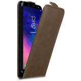 Cadorabo Ohišje, združljivo z Samsung Galaxy A6 PLUS 2018 v kava rjava - Zaščitni ovitek v obliki flipa z magnetnim zapiranjem, (20558867) | Shoptok.si