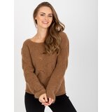 Och Bella Sweater-TW-SW-BI-9030.08-brown | Shoptok.si