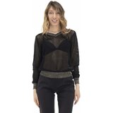 Leone 1947 Puloverji Woman Knitted V Neck Earth Tones Črna Cene