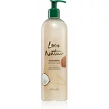 Oriflame Love Nature Organic Wheat & Coconut vlažilni šampon za suhe lase 500 ml