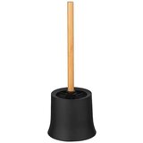 Wenko WC garnitura Bambusa Basic (črna, bambus) Cene