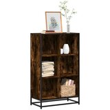 Furnova Knjižna omara dimljeni hrast 65,5x33x107,5 cm inženirski les, (21932046) | Shoptok.si