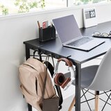YAMAZAKI Mat crna željezna prilagodljiva kuka Tower – | shoptok.hr