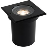 QAZQA Zunanja talna točka, črni kvadrat, nastavljiv IP65 - Delux Cene
