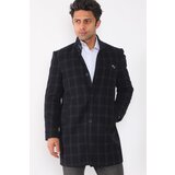 Dewberry PLT8367 MEN'S COAT-PATTERNED NAVY BLUE | shoptok.hr