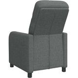  Fotelja s nagibom Tamnosiva Tkanina | shoptok.hr