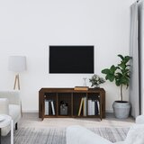 TV ormarić boja smeđeg hrasta 100x35x40 cm konstruirano drvo | Eponuda.com