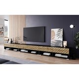 Livetastic Nizka Omarica Amadeo, Črna, Barva Hrasta, Led | Shoptok.si
