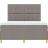  Krevet na podlozi s madracem taupe 140x190 cm tkanina | shoptok.hr