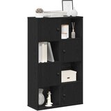  Regal za knjige crni hrasta 60x24x101,5cm od konstruiranog drva | Eponuda.com