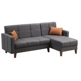 Atelier Del Sofa ugaona garnitura polya dark grey