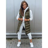 DStreet Kamizelka damska KERIN ciemnozielona | Shoptok.si