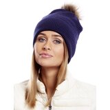 Wool Fashion Italia Cap-AT-CZ-171701.37-navy blue | Shoptok.si