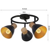  Brilagi - Spot svetiljka ODENSE 3xE14/10W/230V drvo/crna | Eponuda.com