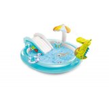 Intex Okrugli bazen na napuhavanje s toboganom za djecu, Krokodil | shoptok.hr