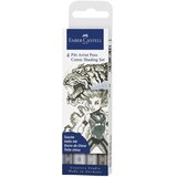 Flomaster Pitt artist Comic Shading pk4 Faber-Castell 267195 sivi blister | shoptok.hr