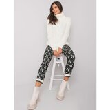 Fashion Hunters Black and green Dorchester patterned trousers | Shoptok.si
