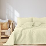 AmeliaHome Bež prešito pregrinjalo iz mikrovlaken 170x210 cm Ophelia – | Shoptok.si