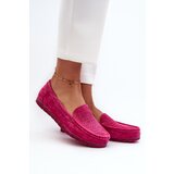 S. BARSKI Pink Women's Suede Moccasins S.Barski LR755 | shoptok.hr