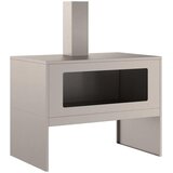  Kamin Smeđa 80 x 50 x 96 cm Čelik otporan na vremenske uvjete | shoptok.hr