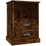  Noćni ormarići 2 kom boja dimljenog hrasta 43x36x60 cm | shoptok.hr