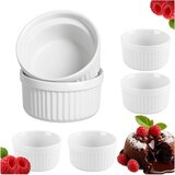 Ruhhy vatrostalne posudice ramekin 200 ml, set 6 kom, bijele | shoptok.hr