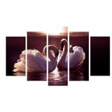 WALLXPERT slika iz 5 delova the swan | ePonuda.com