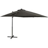  Vrtni senčnik z LED lučkami antraciten 250 cm | Shoptok.si
