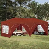  Rastezljivi šator za svadbe - šator za zabave Terakota 575 x 288 x 245 cm | shoptok.hr