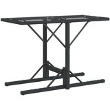  3-dijelni bistro set s jastucima crni od poliratana | shoptok.hr