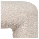 Ixia Bež klupa od bouclé tkanine Suave – | shoptok.hr