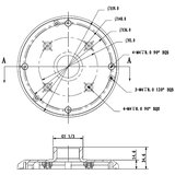 Dahua PFA101 nosač kamere