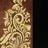  Kava Stol Medeno smeđa 100 x 54 x 40 cm Čvrsto drvo manga | shoptok.hr