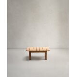Kave Home vrtni stol od masivne tikovine 70x70 cm tirant – | shoptok.hr